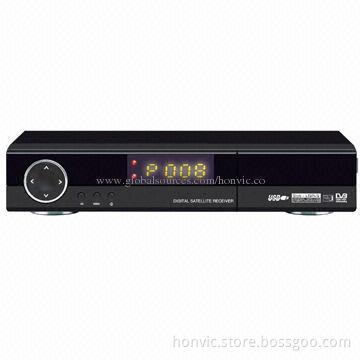 DVB-T2 Receiver with One USB2.0 and HDMI, MPEG-4/H.264 DVB-T2, 75 Ohms Input Impedance